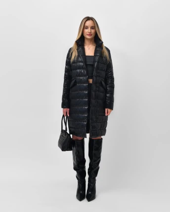 Куртка женская стеганая X-Woyz LS-8867-8 36576, Цвет: Черный, Размер: XS