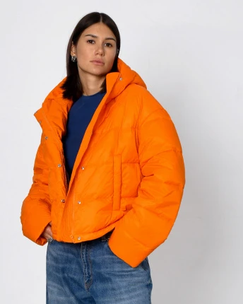Куртка женская демисезонная X-Woyz LS-8919-17 53379, Цвет: Оранжевый, Размер: S