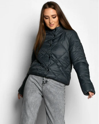 Куртка женская легкая X-Woyz LS-8915-31 55191, Цвет: Зеленый, Размер: XS