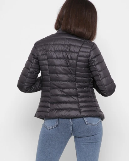 Куртка женская демисезонная X-Woyz LS-8820-29 41822, Цвет: Графит, Размер: XS, изображение 4