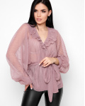Блуза Carica BK-7721-25 39116, Цвет: Пудровый, Размер: XS