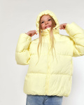 Желтый детский пуховик 56047, Цвет: Жёлтый, Размер: 122