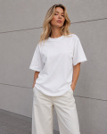 Футболка унісекс базова oversize Premium CRC FP-233-36 59414, Колір: Молочний, Розмір: S