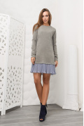 Платье Carica KP-10069-4 28190, Цвет: Серый, Размер: S