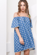 Платье Carica KP-10009-2 26131, Цвет: Синий, Размер: S