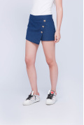 Юбка-шорты женская джинсовая Carica UB-3242-2 58123, Цвет: Темно-синий, Размер: XS