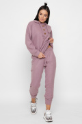 Женский теплый костюм из ангоры цвет пурпурный 38070, Цвет: Лавандовый, Размер: XS