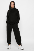 Женский ангоровый костюм цвет черный 38118, Цвет: Черный, Размер: XS