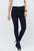 Темно-синие джинсы скинни 30991, Цвет: Темно-синий, Размер: 28