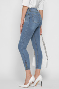 Облягаючі джинси скінні колір блакитний 37215, Колір: Блакитний, Розмір: 29