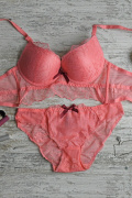 Комплект Mon petit Tillii -31453-14 34812, Цвет: Корал, Размер: 80 В трусики L