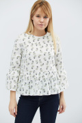 Блуза Carica BK-7610-12 27409, Цвет: Белый, Размер: M
