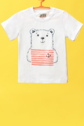 Дитяча футболка Standart з принтом 34476, Колір: Білий, Розмір: 92