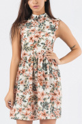 Сукня з принтом 33665, Колір: Мультиколор, Розмір: L