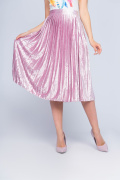 Спідниця жіноча плісе міді Carica UB-3235-15 58092, Колір: Рожевий, Розмір: M
