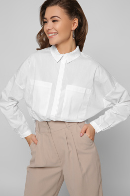 Жіночі бежеві брюки з оксамитовим ефектом 37408, Колір: Бежевий, Розмір: XS, зображення 5