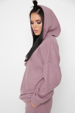 Женский теплый костюм из ангоры цвет пурпурный 38070, Цвет: Лавандовый, Размер: XS, изображение 7