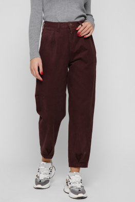 Подростковые джинсы для девочек 38625, Цвет: Коричневый, Размер: 25, изображение 2