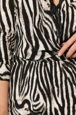 Женский комбинезон зебра 35491, Цвет: Черный, Размер: XS, изображение 6