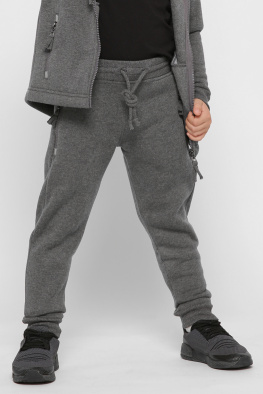 Детские спортивные штаны цвет графит 38471, Цвет: Графит, Размер: 92