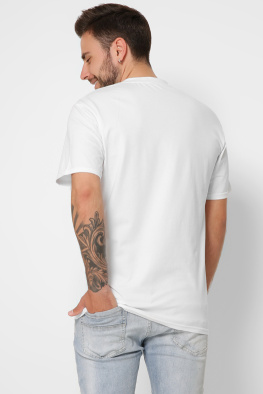 Футболка мужская с принтом Standart CRC 101-3 Янголи з автоматами 37502, Цвет: Белый, Размер: S, изображение 3