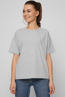 Футболка женская базовая Standart CRC FS-216-4 57847, Цвет: Серый, Размер: L