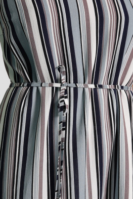 Вільна сукня майка у смужку 36934, Колір: Сірий, Розмір: XS, зображення 6