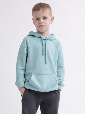 Дитячий худі унісекс 55705, Колір: М'ята, Розмір: 128, зображення 2