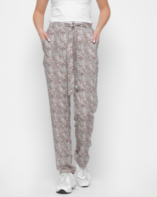 Бежевые легкие летние брюки 27136, Цвет: Бежевый, Размер: XS, изображение 2