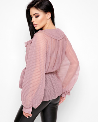 Блуза Carica BK-7721-25 39116, Цвет: Пудровый, Размер: XS, изображение 5