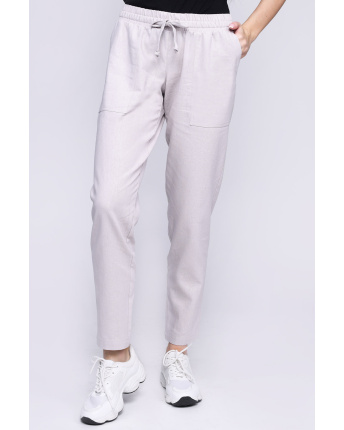 Свободные летние брюки 35749, Цвет: Серый, Размер: XS