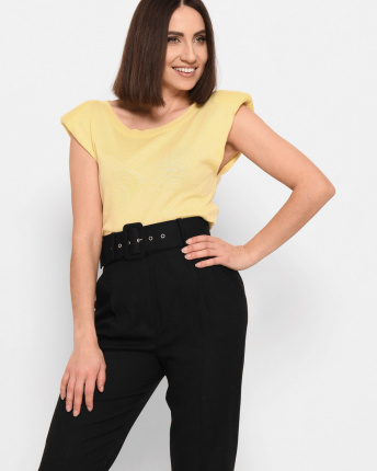 Топ Carica -6589-6 43061, Цвет: Жёлтый, Размер: ONE SIZE