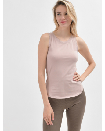 Майка CRC -233-21 55396, Цвет: Светло-розовый, Размер: XS