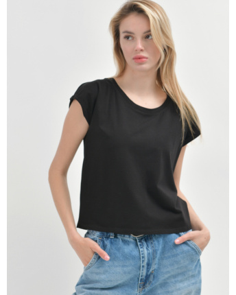 Топ CRC -234-8 55398, Цвет: Черный, Размер: XS