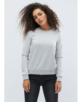 Женский серый свитшот 29965, Цвет: Серый, Размер: XS