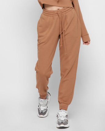 Свободные брюки на резинках 41428, Цвет: Кемел, Размер: XS