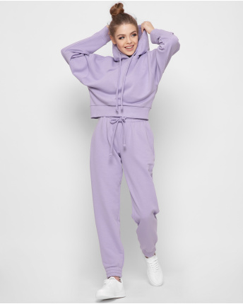 Спортивные сиреневые штаны 41429, Цвет: Лавандовый, Размер: M