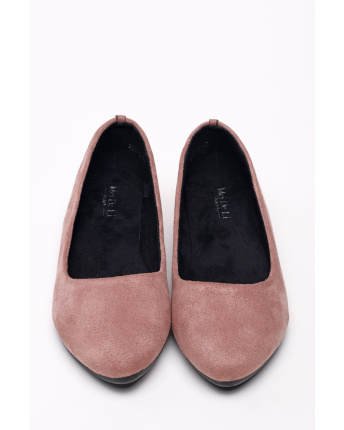 Стильные женские балетки 35246, Цвет: Пудровый, Размер: 38