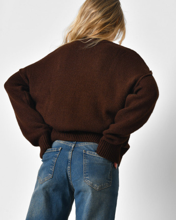 Джинси прямого крою з ефектом dirty 57158, Колір: Синій, Розмір: XS, зображення 6