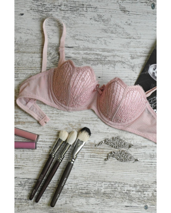 Женский бюстгальтер анжелика 35147, Цвет: Пудровый, Размер: 80B