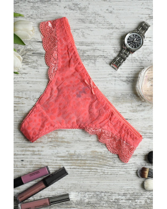 Розовые женские трусики 35167, Цвет: Розовый, Размер: S