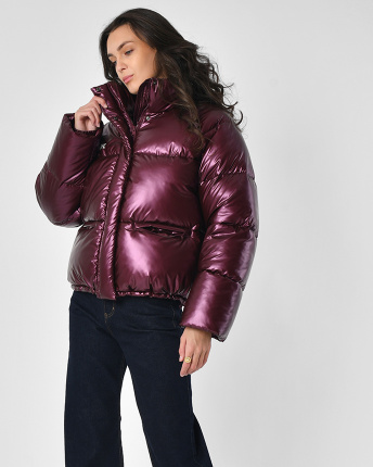 Зимняя куртка X-Woyz LS-8956-33 57091, Цвет: Бордовый, Размер: L, изображение 4