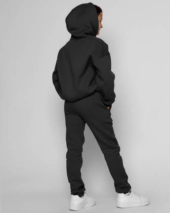 Подростковый спортивный костюм на флисе 56135, Цвет: Графит, Размер: 122, изображение 2