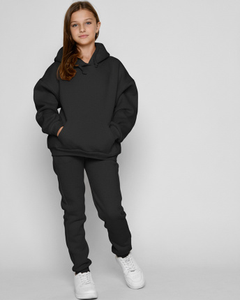 Подростковый спортивный костюм на флисе 56135, Цвет: Графит, Размер: 122, изображение 7