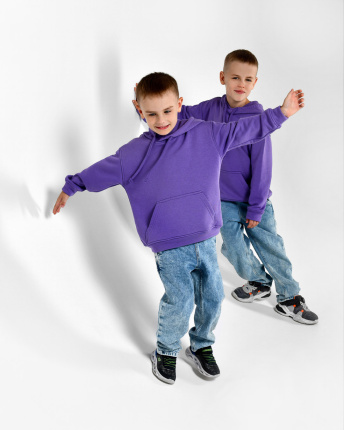 Худи CARICA KIDS HD-12017-33 55713, Цвет: Лавандовый, Размер: 122