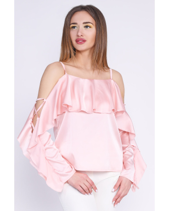 Блуза Letta М-31640-27 35685, Цвет: Персиковий, Размер: ONE SIZE