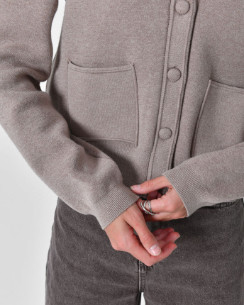 Кардиган Rica Rossa 50018-10 57112, Цвет: Бежевый, Размер: ONE SIZE, изображение 7