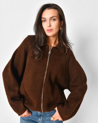 Кардиган Rica Rossa 50016-26 57099, Цвет: Коричневый, Размер: ONE SIZE, изображение 2