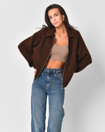 Кардиган Rica Rossa 50016-26 57099, Цвет: Коричневый, Размер: ONE SIZE, изображение 3