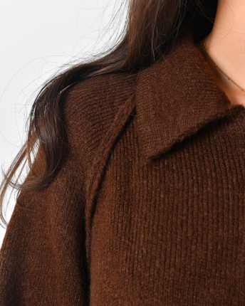 Кардиган Rica Rossa 50016-26 57099, Цвет: Коричневый, Размер: ONE SIZE, изображение 4